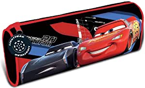Disney Pixar Cars 3 Black Oval Pencil Case ''Race Ready'' RRP 3.99 CLEARANCE XL 1.99